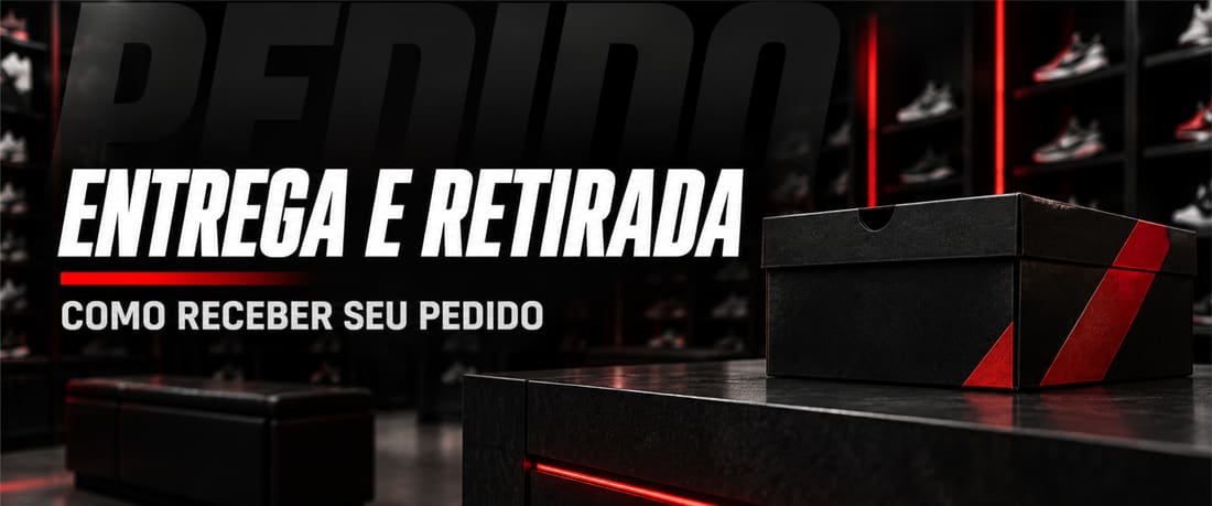 Entrega e retirada — como receber seu pedido